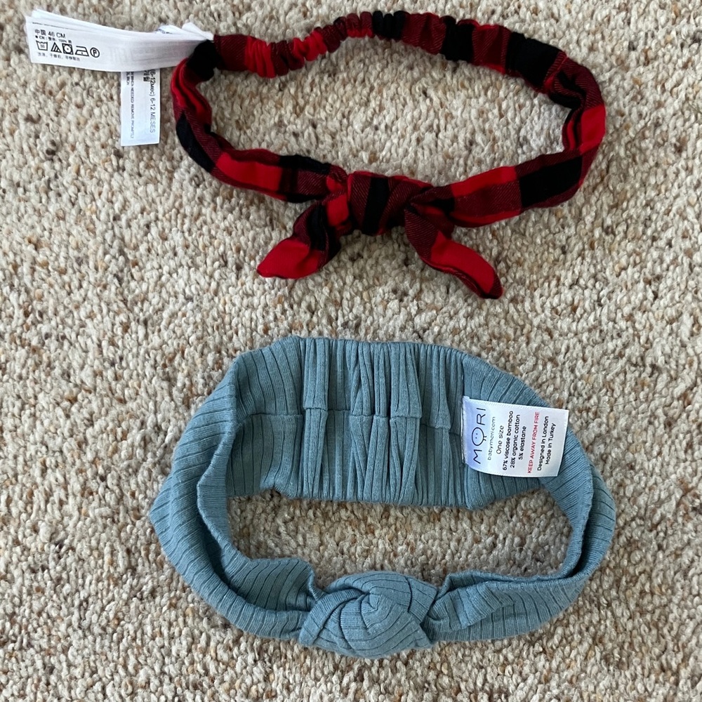 🌟 3 for $12 • BABY GAP • baby headband bundle